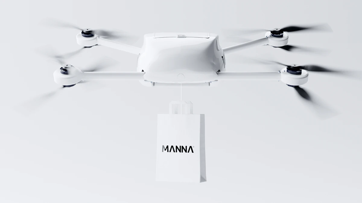 Dron de Manna. Foto: Manna